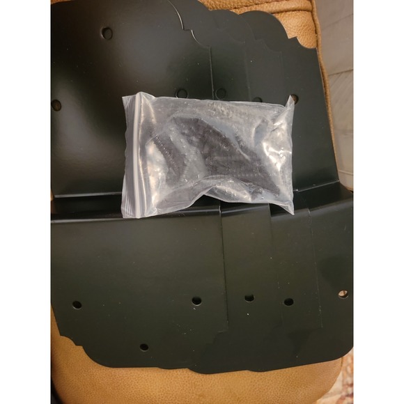Does Not Apply Other - 4 PCS Pergola Brackets, Black Z Deck Joist Tie Post to Beam Connector | Width